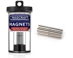 Rare-Earth Rod Magnets, 0.25 in. Diameter x 0.75 in. Long, 8-Count - NSN0637