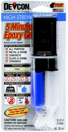 DEVCON® 21045 5 Minute Epoxy Gel 25ML devcon, 21045, adhesive, epoxy