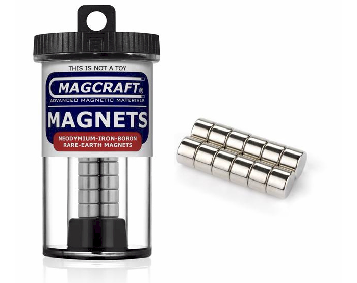 MAGCRAFT® NSN0575 - Rare-Earth Disc Magnets