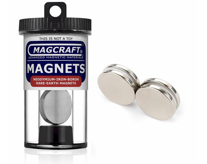 MAGCRAFT® NSN0604 - Rare-Earth Disc Magnets
