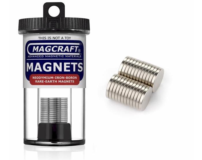MAGCRAFT® NSN0640 - Rare-Earth Disc Magnets
